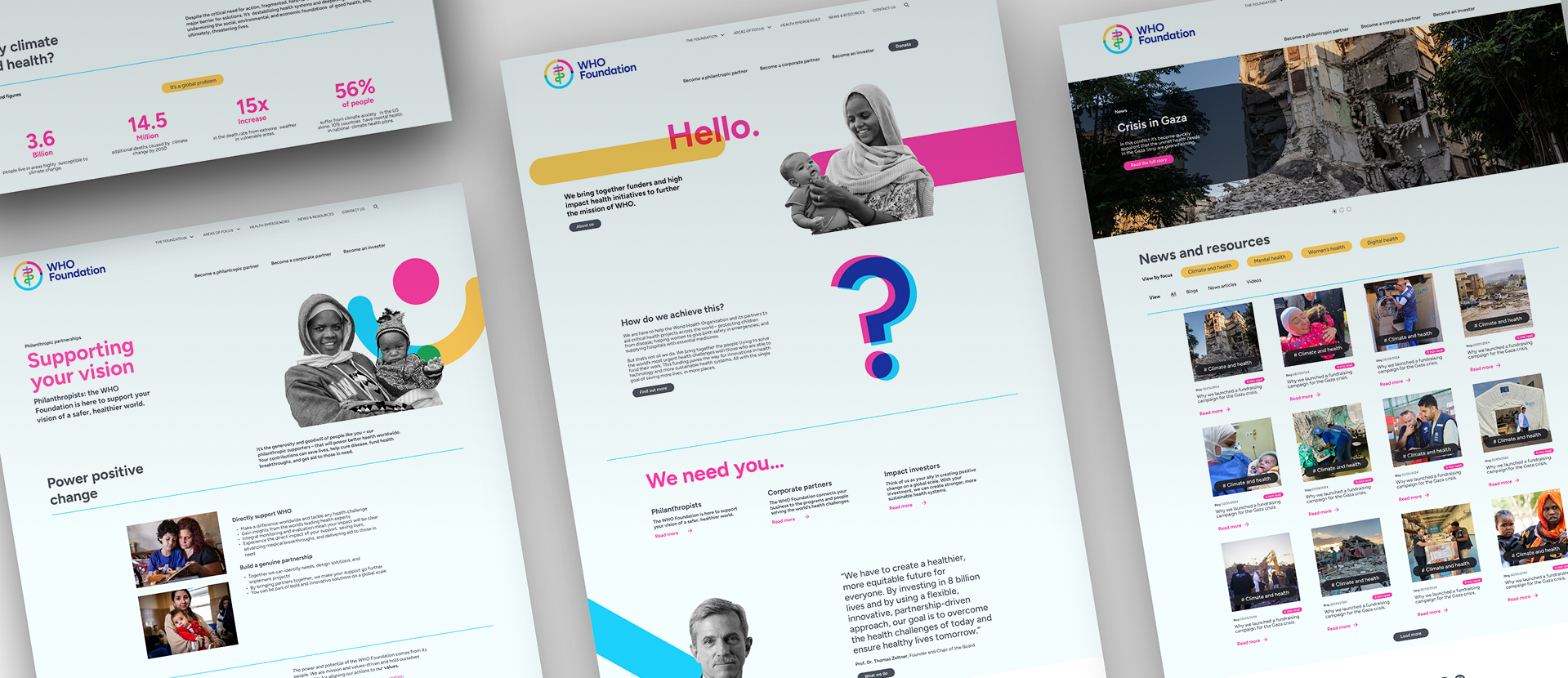 WHO Foundation – Brand development